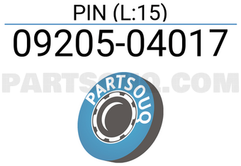 Suzuki 0920504017 PIN (L:15)