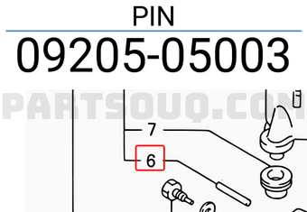Suzuki 0920505003 PIN