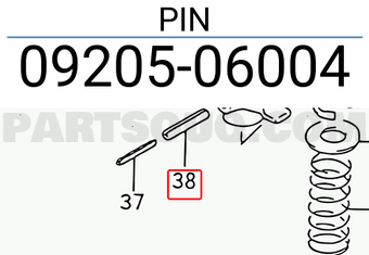 Suzuki 0920506004 PIN