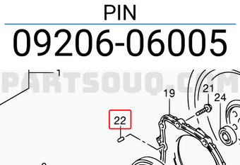Suzuki 0920606005 PIN