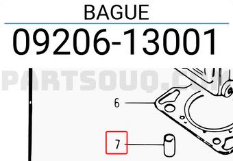 Suzuki 0920613001 BAGUE