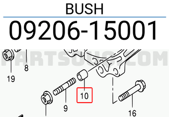 Suzuki 0920615001 BUSH