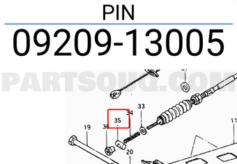 Suzuki 0920913005 PIN