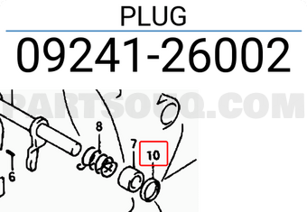 Suzuki 0924126002 PLUG