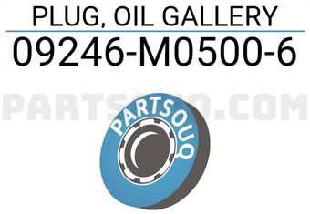 Suzuki 09246M05006 PLUG, OIL GALLERY