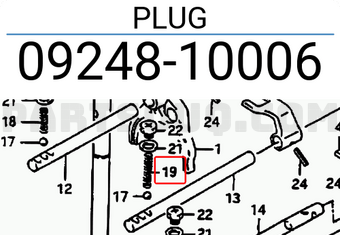 Suzuki 0924810006 PLUG