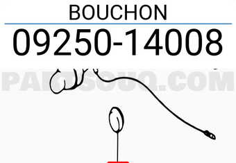 Suzuki 0925014008 BOUCHON