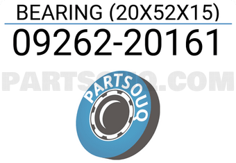 Suzuki 0926220161 BEARING (20X52X15)