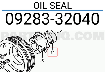Suzuki 0928332040 OIL SEAL