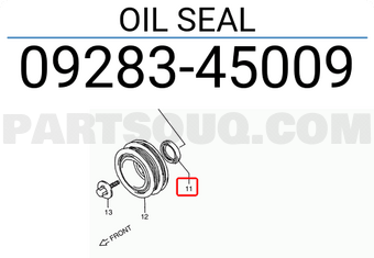 Suzuki 0928345009 OIL SEAL