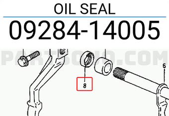 Suzuki 0928414005 OIL SEAL