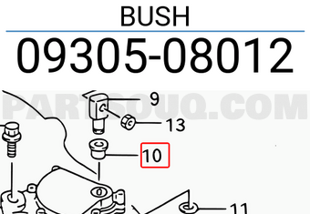 Suzuki 0930508012 BUSH