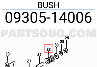 Suzuki 0930514006 BUSH