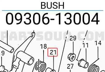 Suzuki 0930613004 BUSH