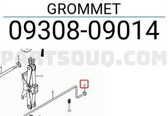 Suzuki 0930809014 GROMMET