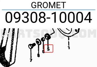 Suzuki 0930810004 GROMET