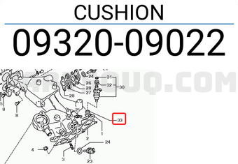 Suzuki 0932009022 CUSHION