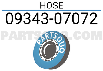 Suzuki 0934307072 HOSE