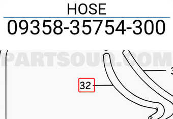 Suzuki 0935835754300 HOSE