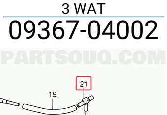 Suzuki 0936704002 3 WAT