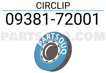 Suzuki 0938172001 CIRCLIP
