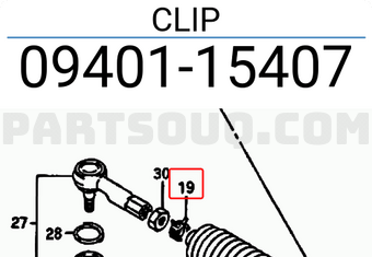 Suzuki 0940115407 CLIP