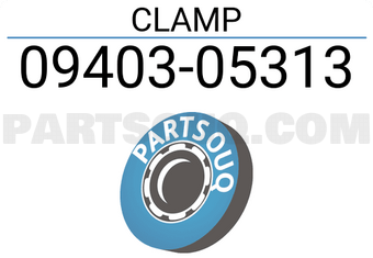 Suzuki 0940305313 CLAMP