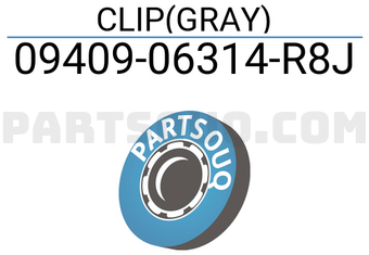 Suzuki 0940906314R8J CLIP(GRAY)