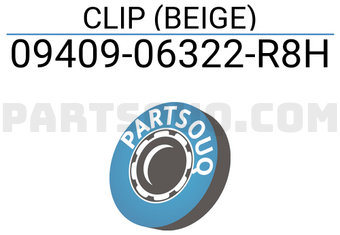 Suzuki 0940906322R8H CLIP (BEIGE)