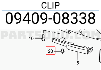 Suzuki 0940908338 CLIP