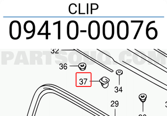 Suzuki 0941000076 CLIP