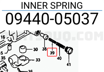 Suzuki 0944005037 INNER SPRING