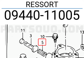Suzuki 0944011005 RESSORT