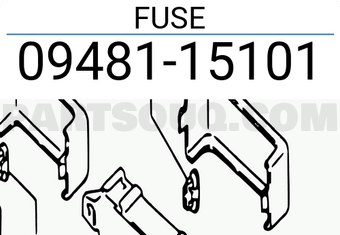 Suzuki 0948115101 FUSE