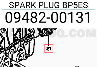 Suzuki 0948200131 SPARK PLUG BP5ES