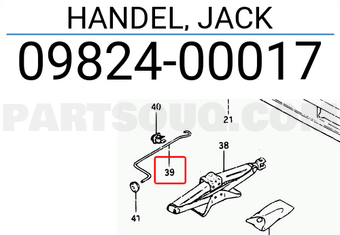 Suzuki 0982400017 HANDEL, JACK