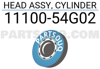 Suzuki 1110054G02 HEAD ASSY, CYLINDER