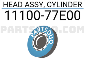 Suzuki 1110077E00 HEAD ASSY, CYLINDER
