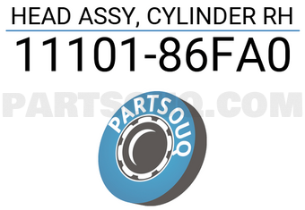 Suzuki 1110186FA0 HEAD ASSY, CYLINDER RH
