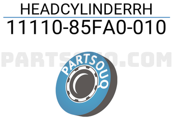 Suzuki 1111085FA0010 HEADCYLINDERRH