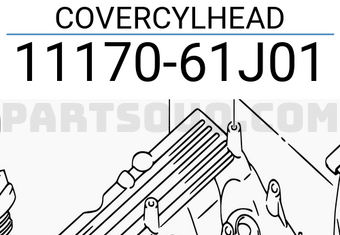 Suzuki 1117061J01 COVERCYLHEAD