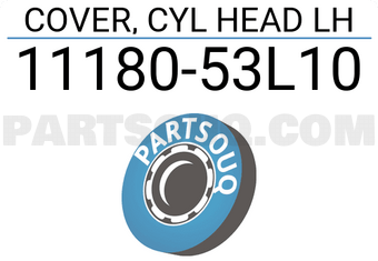Suzuki 1118053L10 COVER, CYL HEAD LH