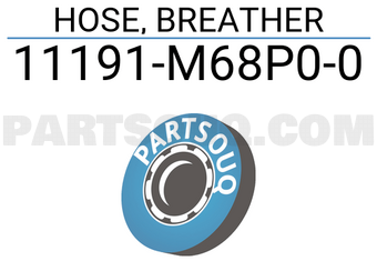 Suzuki 11191M68P00 HOSE, BREATHER