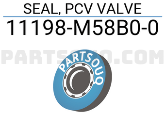 Suzuki 11198M58B00 SEAL, PCV VALVE