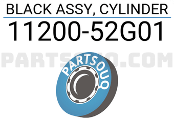 Suzuki 1120052G01 BLACK ASSY, CYLINDER
