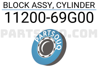 Suzuki 1120069G00 BLOCK ASSY, CYLINDER