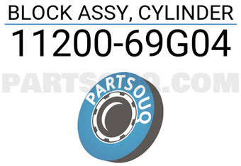 Suzuki 1120069G04 BLOCK ASSY, CYLINDER
