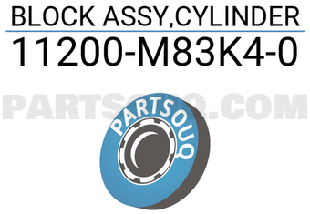 Suzuki 11200M83K40 BLOCK ASSY,CYLINDER