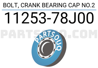 Suzuki 1125378J00 BOLT, CRANK BEARING CAP NO.2