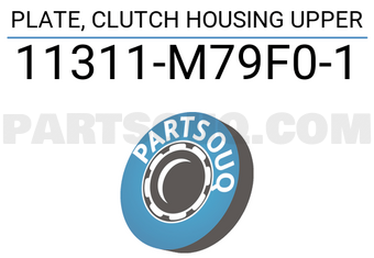 Suzuki 11311M79F01 PLATE, CLUTCH HOUSING UPPER